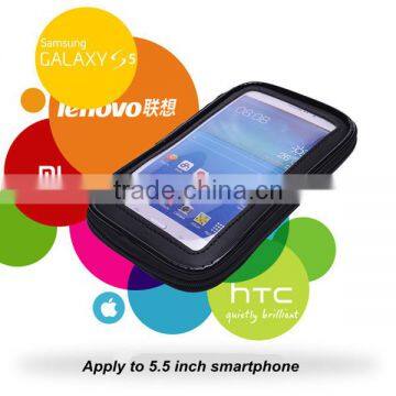 universal waterproof quick removeable mobile phone holder bag for bikes