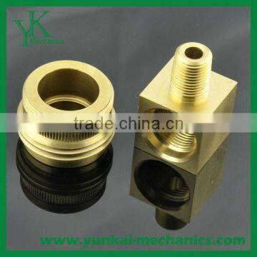 brass broaching nut,cnc lathe machine,cnc machined parts