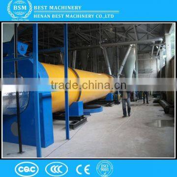 China best quality low noise hot air wood chips rotary dryer machine
