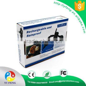 998DR 300m Rechargeable with 100lv Level Shock Vibra Waterproof LCD Pet Dog Training Collar