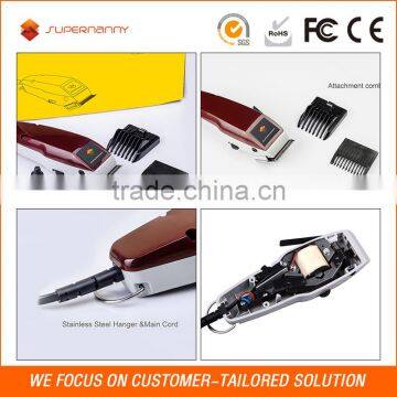 Supernanny New Professional Champagan Golden Hair Clippers / Trimmer for Men photo-3