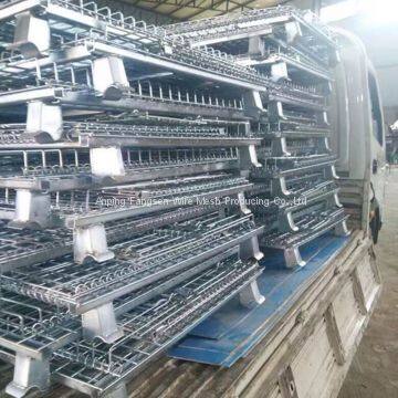 Folding Hot-dip Galvanized Wire Mesh Container photo-4