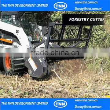 S12-diesel cutter forest wood BOBCAT attachments skid steer loader mulcher