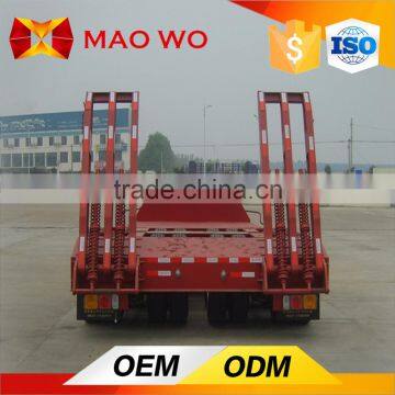 Tri-axle Lowbed Truck Trailer for Containers photo-2