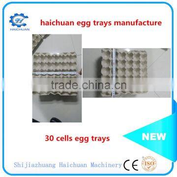 30 Holes Pulp Paper Disposable Egg Carton photo-3
