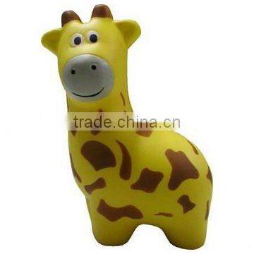 PU foam antistress giraffe for good quality