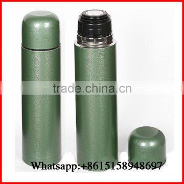 Stainless Steel Double Wall Thermo Flask With Straw Handle 1000ml Portable Thermos Jug Bottle OEM Welcomed photo-3