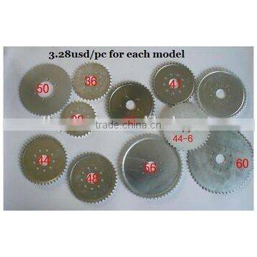 CDH spare parts of bicycle engine kit/ sprocket for motorized bike