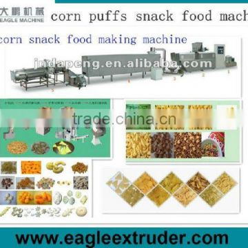 puffed corn cheese ball making machine