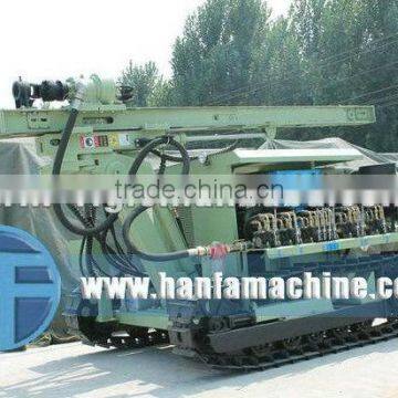 Blasting hole drilling!!! HF100YA2 Crawler DTH Blast Hole Drilling Rig