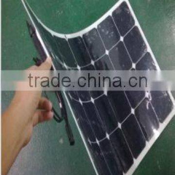 100W/18V Semi Flexible Solar Cell Panel photo-3