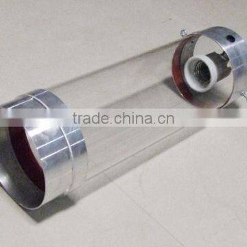 Hydroponic grow light air cool tube/ grow light air cool reflector for greenhouse 150*400MM