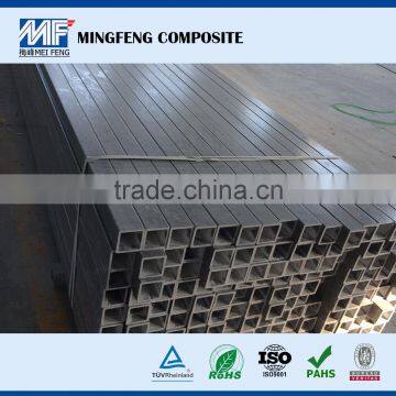 Electric Insulation Anti - Aging Smooth Fiberglass Pultrusion Profile Square Grp Pipe photo-2