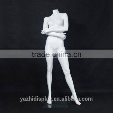 Cheap lifelike headless femle mannequin for Window display