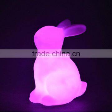 rechargeable small Bunny Night light for children