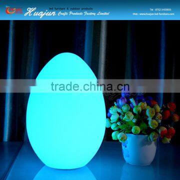 IP68 Mini Decorative Multi Color Changing Modern Hotel Indoor Outdoor Deck Table Led Egg Shape photo-5