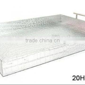 Popular Rectangular Tray With Two Metal Handles photo-2