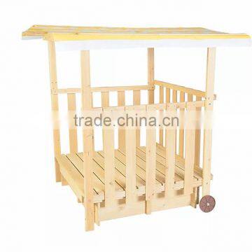 Playhouse Sandbox With Rolling Cover & Pavilion Sandbox photo-3