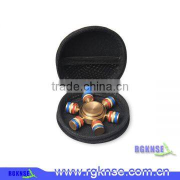 RGKNSE 100% Brass Fidget Toy Integral Disassembly High Freedom Hand Spinner Spinner Long Anti Stress Finger Spinner photo-6