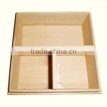 Customize Upscale Square Bamboo Ornaments Storage Box, Crafts Storage Package Boxes photo-5