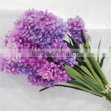 SJ11001111 Ornamental flower decoration/indoor home silk flower/hyacinthus orientalis sale