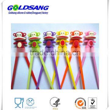 Colorful Various Shape Silicone Chopstick Helper/Children's Favourite Silicone Chopstick Head photo-6