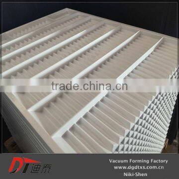 HIPS material of perforating plastic tray by vacuum forming