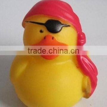 Lovely one-eyed design eco-friendly custom PVC baby floating bath duck