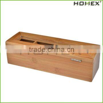 Chinese Bamboo Box With Lid For Sundries,Bamboo Tea Storage Box/Homex_Factory photo-2