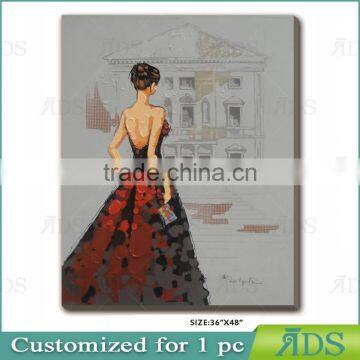 Modern Abstract People Art Human Figure Oil Painting photo-6