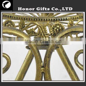 Handicraft Flower Stand Pot Metal Corner Plant Stand photo-2