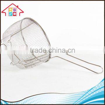 NBRSC Hot Selling Professional 5.0 Qt Deep Fryer Set Great For French Fries Notstick Interior With Mesh Lid and Mesh Basket photo-4