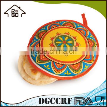 100% Cotton Tortilla Warmer,Microwave Tortilla Warmer,Customized Printing Tortilla Warmer