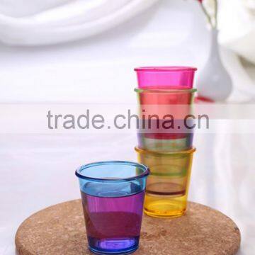 Wholesale 2oz plastic shot glasses plastic wine shot glasses