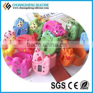 Silicone Minus Ion Bracelet Watch Silicone Slap Watches Cheap Wholesale Kids Slap Watches Silicone photo-5