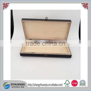 Europe Regional Distressed Matt Black Wooden Chocolate Box Hot Sell photo-4