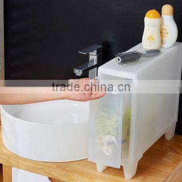 Plastic Caught Between Multilayer Drawer Storage Carts photo-3