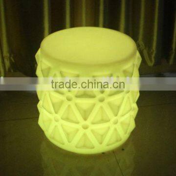 Elegant modern design pineapple shape led stool chair