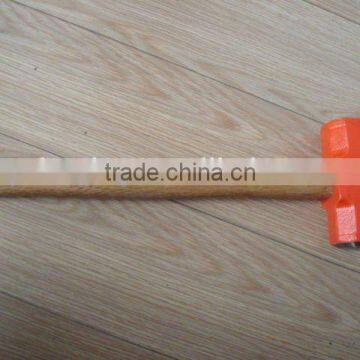 hand tools sledge hammer with wooden handle