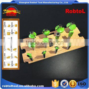 12pcs Router Bit Set Shank 12mm Tungsten Carbide Woodworking Milling Cutter Kit CNC Carved Engraving photo-2