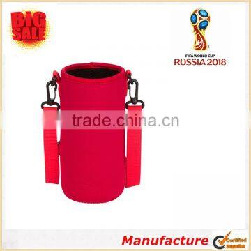 2018 The World Cup Neoprene Water Cup Holder With Adjustable Shoulder Strap photo-5
