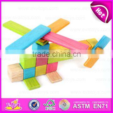 Promotional 46PCS DIY Wooden Puzzle 4D Toy for Kids,Wooden Intelligent 3d Puzzle Diy Toy for Christmas W03B045 photo-2