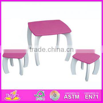 2015 New Cute Wooden Table and Chair. Popular Wooden Table and Chair WO8G098-x photo-3