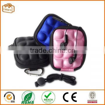 new designs custom hard earphone bag