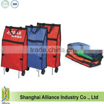 New Vegetable Folding Wheeled Lightweight Shopping Trolley