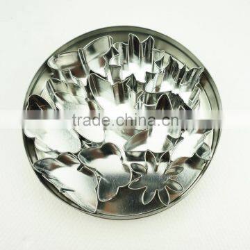 47094 11pcs Flowers and Butterfly Stainless Steel Cookie Cutter Set photo-3