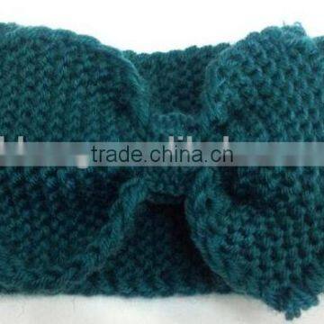 STOCK Wholesale Crochet Head Wraps Crochet Bow Knit Headwrap photo-2