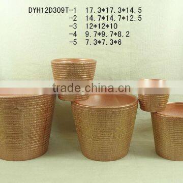 Hot Sell Various Shapes Ceramic Flower Pots photo-6