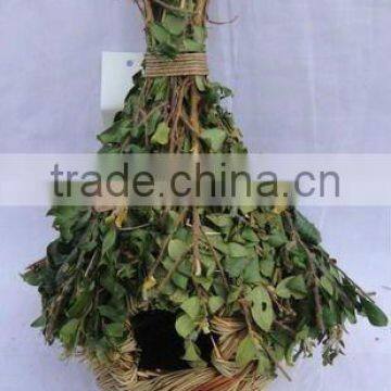 Grass bird nest 5WB11013, 100% pure handmade