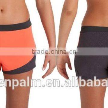 Custom women french terry sweatpants sports running shorts